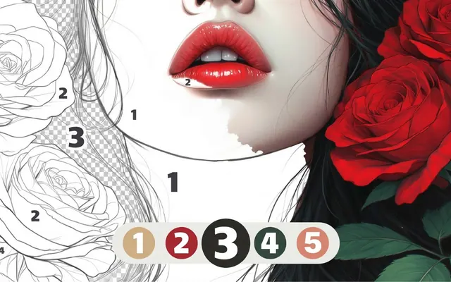 Numicolor, Colour by number: a quiet, methodical way to switch off.