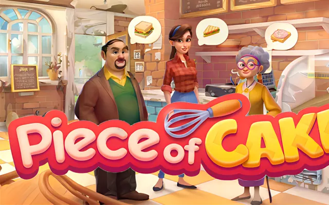 Piece of Cake: Merge & Bake, Merge ingredients, cook increasingly ambitious dishes, and rebuild a café.